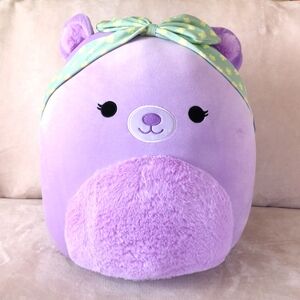 Squishmallow 16 inches Silvy, purple bear